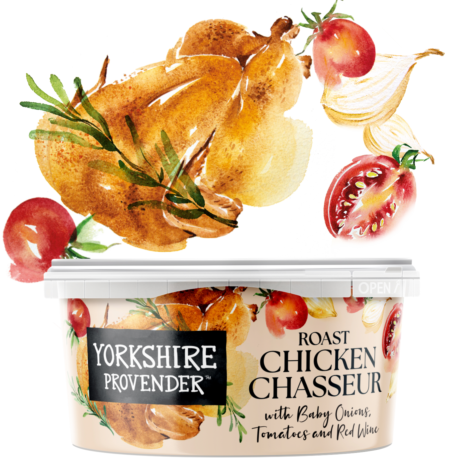 Roast Chicken Chasseur